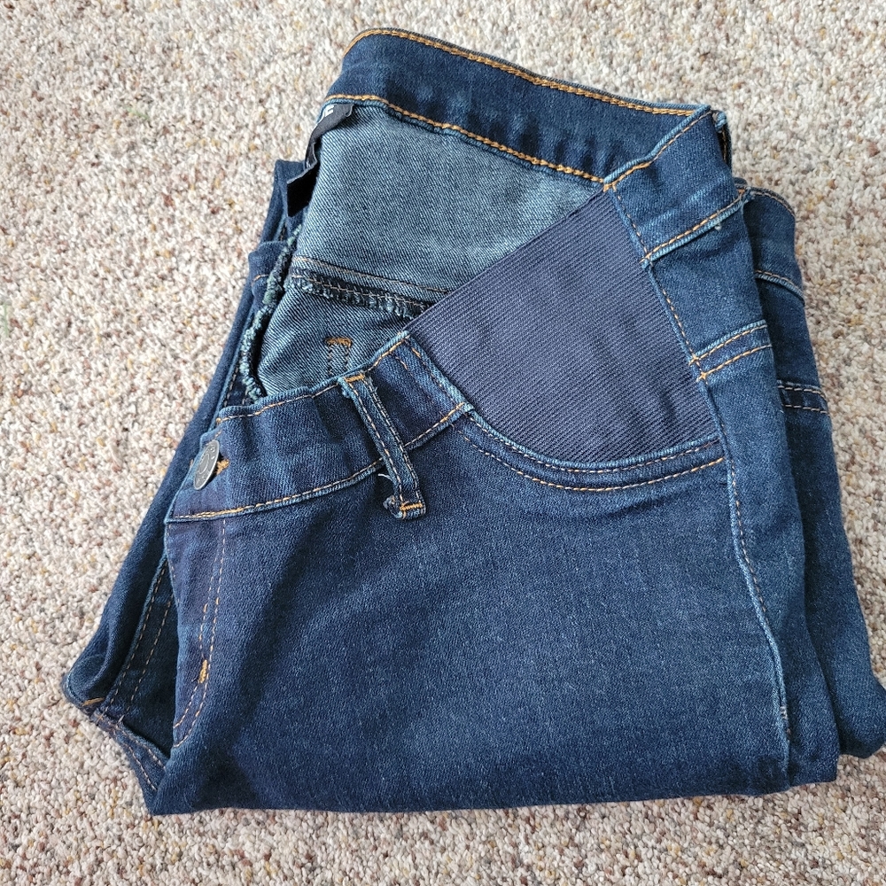 Indigo Blue Maternity Pants Size Medium